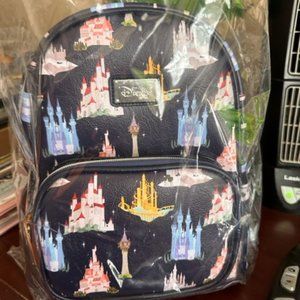 Disney Princess - Castle Loungefly Exclusive Mini Backpack Bag OE